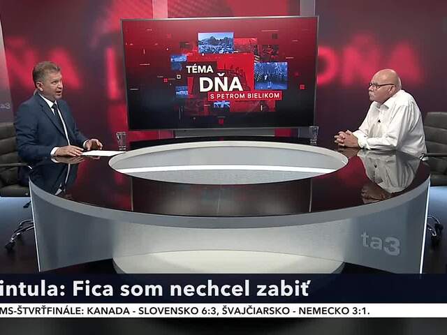 J. Cintula: Fica som nechcel zabiť