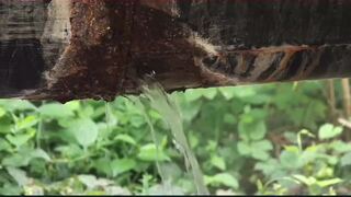 Viac ako pol roka vyteká z teplovodného potrubia v Martine horúca voda. Kto to zaplatí?