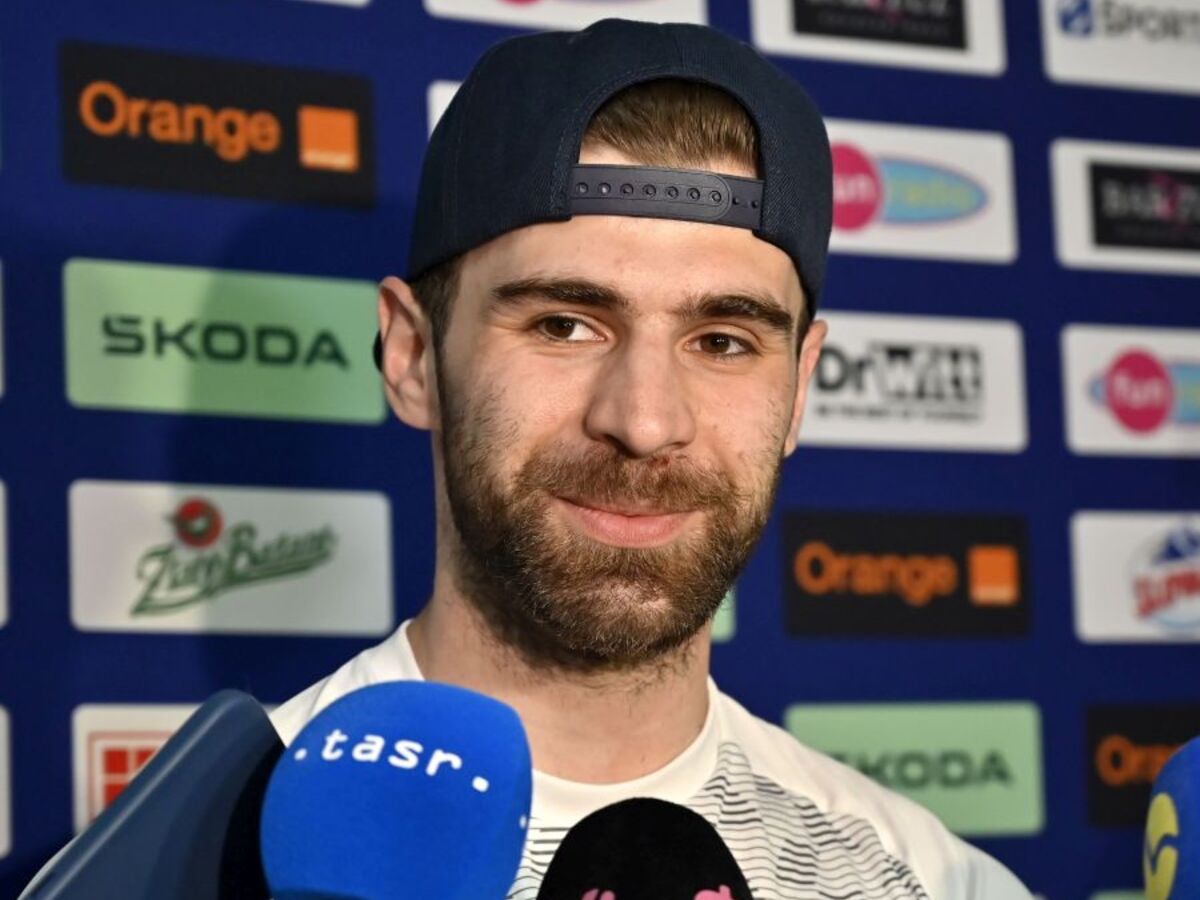 Slovenský hokejový reprezentant Mário Grman