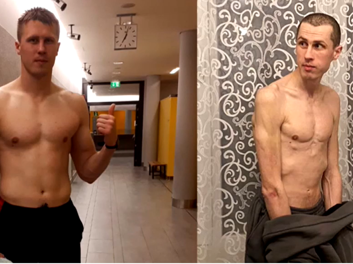Oleksij Anula - ukrajinsky vojak v zajati