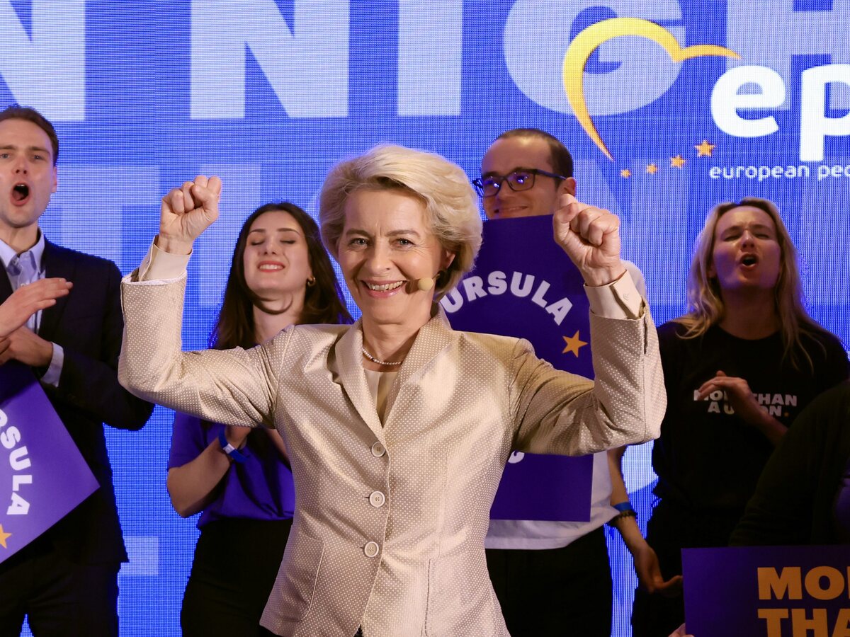 eurovoľby 2024 Von der Leyenová