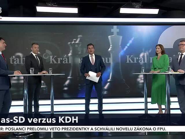 Hlas-SD verzus KDH