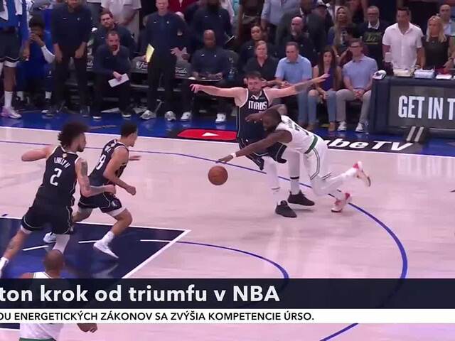 NBA: V sérii vedie na zápasy. Boston Celtics je krok od zisku rekordného titulu v NBA