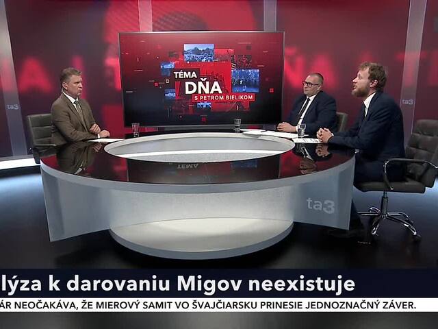 Ľ. Blaha hľadal M. Šimkovičovú / Analýza k darovaniu Migov neexistuje