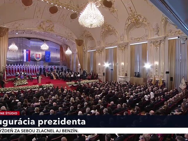 Inaugurácia P. Pellegriniho: Slávnostná schôdza parlamentu a zloženie sľubu