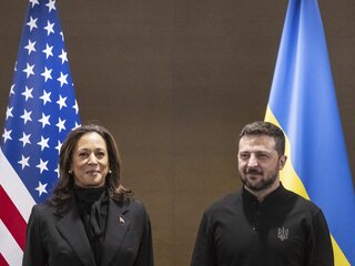 Kamala Harris Volodymyr Zelenskyj Švajčiarsko samit