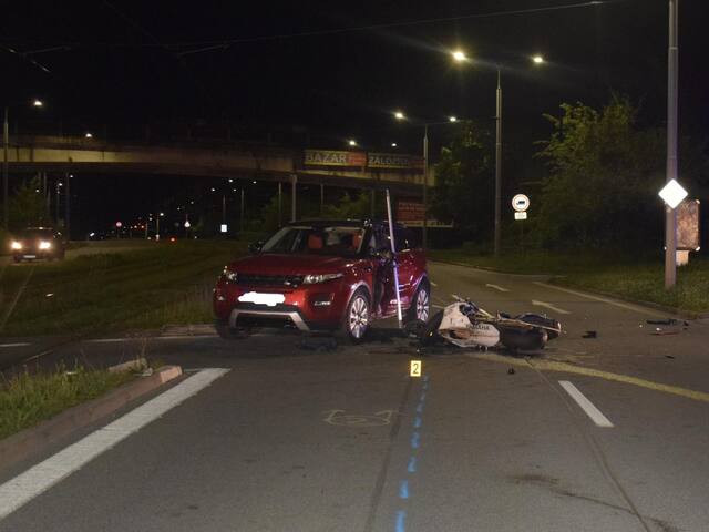 Tragická nehoda v Košiciach. Motocyklista zahynul po zrážke s autom