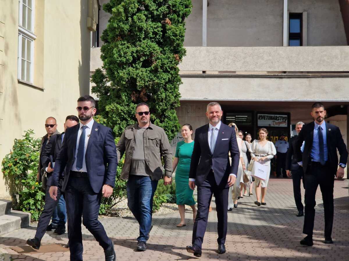 Peter Pellegrini v Košiciach