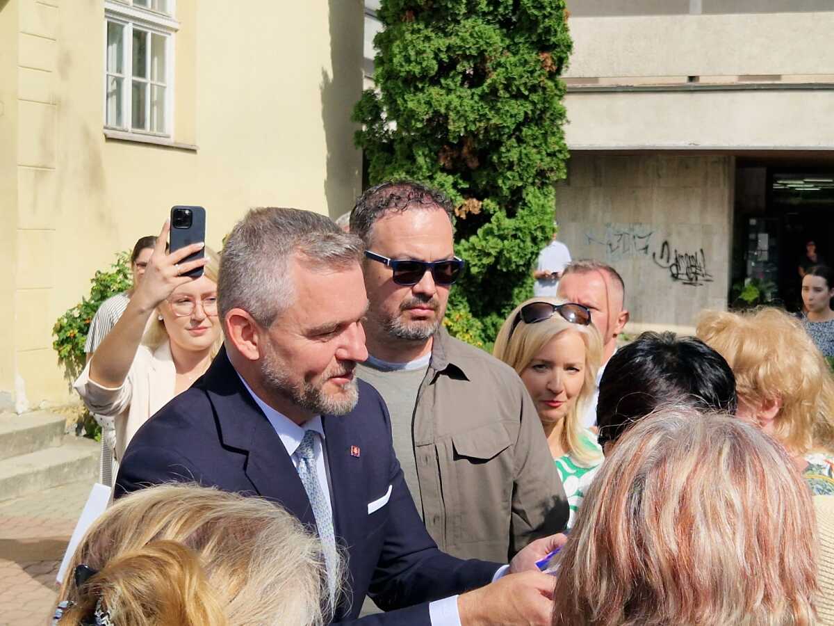 Peter Pellegrini v Košiciach