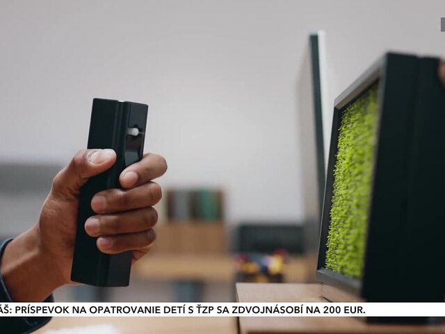 Prírodná domáca čistička filtruje vzduch pomocou zeleného machu