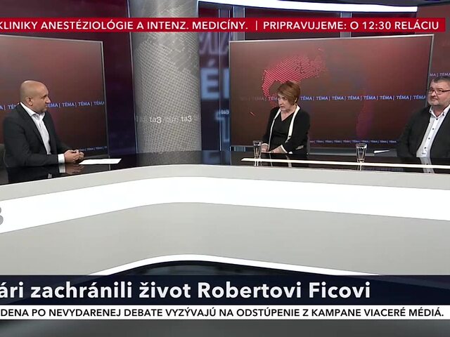 Lekári zachránili život Robertovi Ficovi