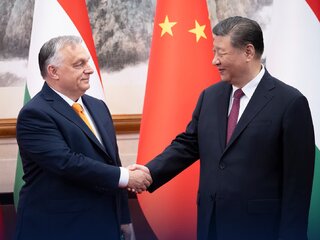 Orbán Čínsky prezident Si Ťin-pching