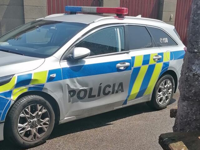 Zo slepej uličky sa snažil uniknúť, neprekážalo mu pritom vrážať do policajného auta. Muž mal zákaz šoférovať