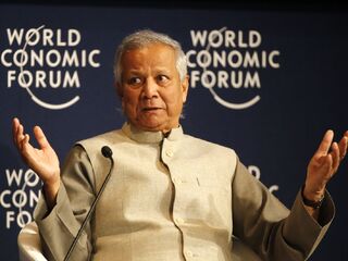 Bangladéš laureát Nobelovej ceny za mier Muhammad Júnus (Yunus)
