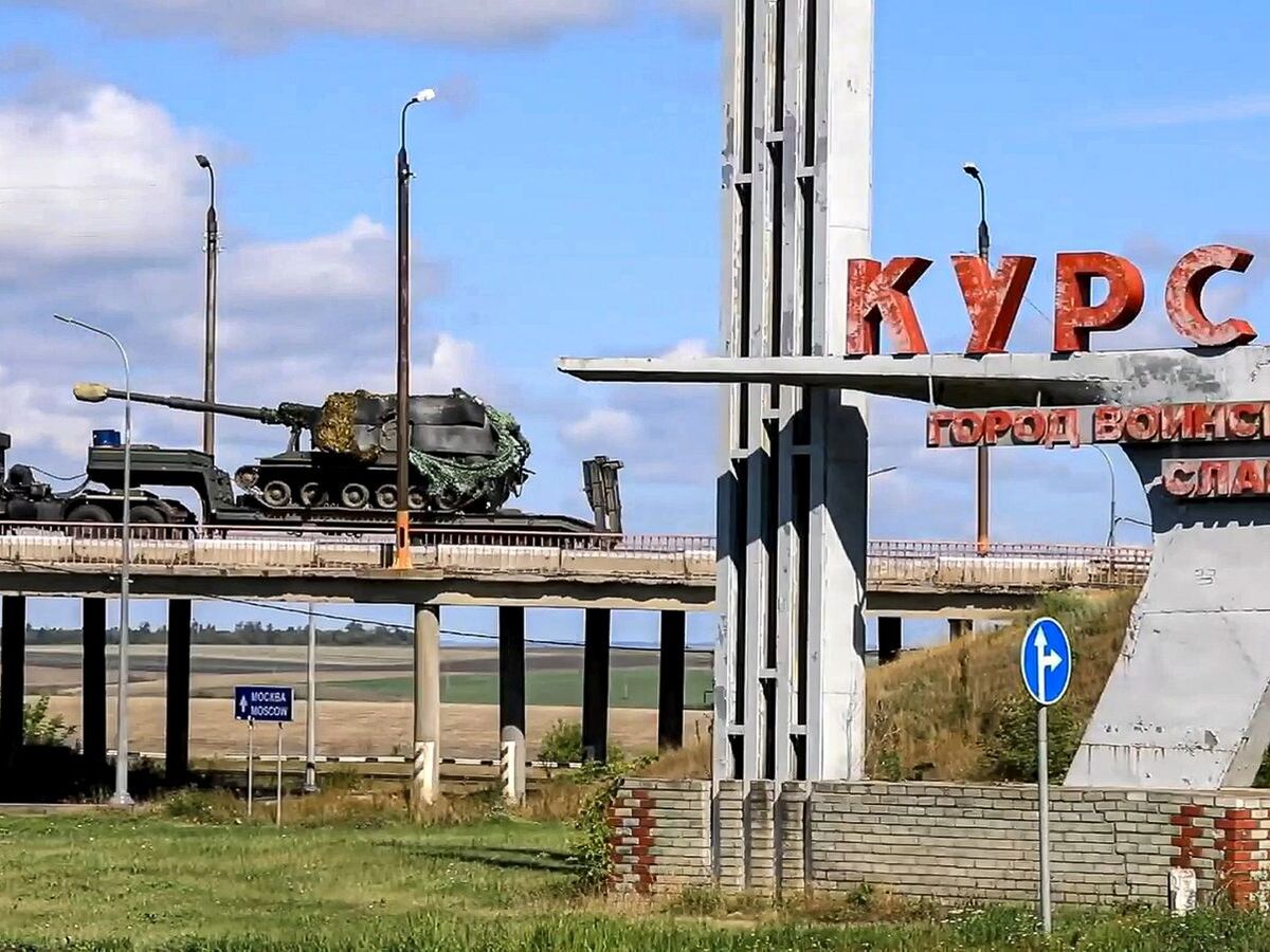 Rusko Kurská oblasť Ukrajina