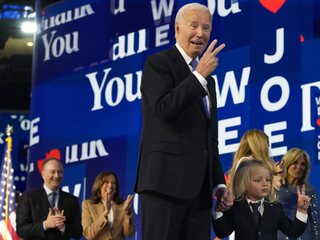 Joe Biden zjazd