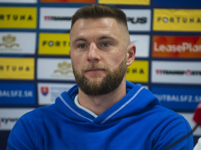 Škriniar prišiel na zraz pred Ligou národov v dobrej nálade. Na reprezentáciu sa tešil