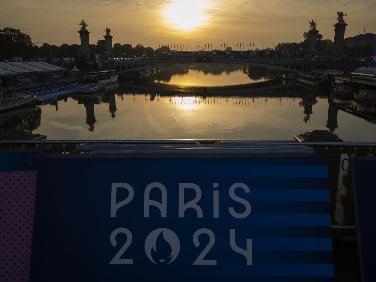 Paríž olympiáda Seina