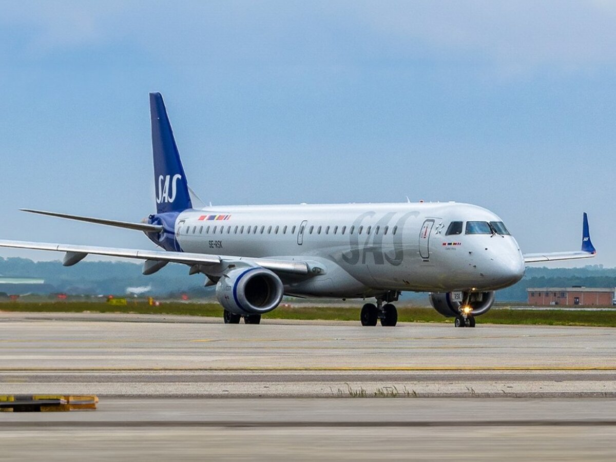 SAS - Scandinavian Airlines lietadlo norskej airolinky