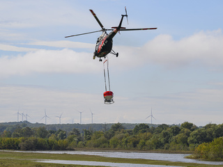 komáre helikoptéra