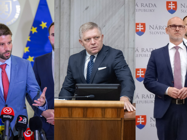 Nižšia konsolidácia bude o rok, sľúbil Fico. Šimečka varuje pred pádom vlády, SaS spomína Ústavný súd