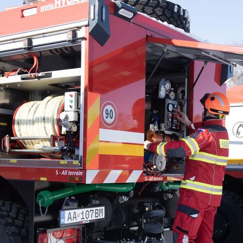 hasiči hasičské auto