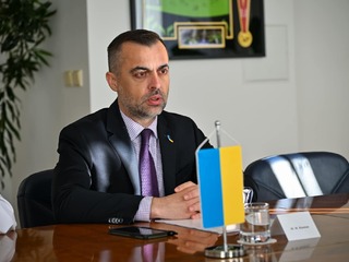 ukrajinsky velvyslanec na Slovensku Myroslav Kastran