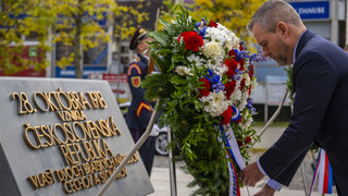 Deň, ktorý predefinoval Slovensko. Máme svoje miesto na mape sveta, povedal Pellegrini v deň výročia vzniku ČSR