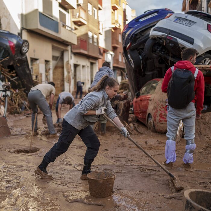 Španielsko záplavy Valencia
