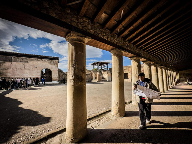 Dvadsaťtisíc denne a dosť. Pompeje ohrozuje masový turizmus, začalo platiť obmedzenie počtu turistov 
