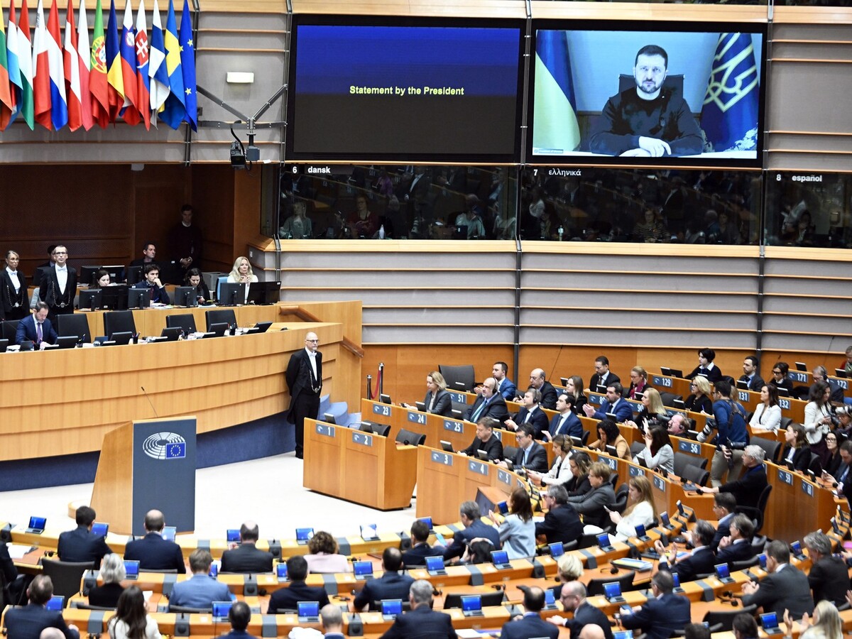 Zelenský europarlament