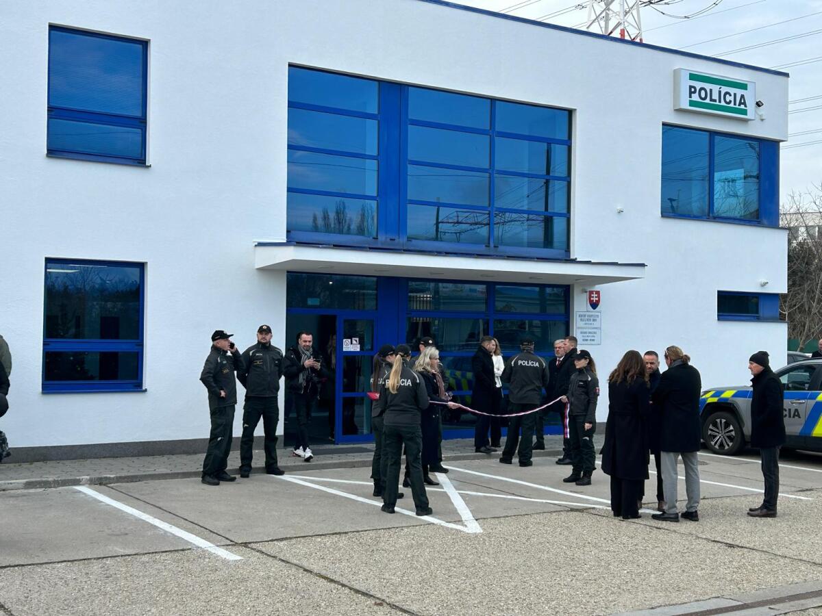 nové policajné oddelenie Gagarinova Bratislava