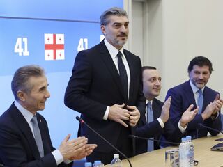 Micheil Kavelašvili kandidát na prezidenta gruzinsko