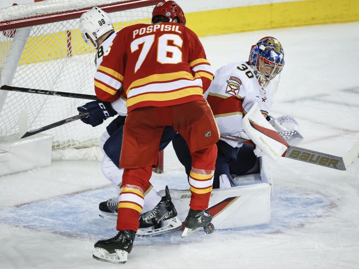 Panthers_Flames_Hockey pospisil calgary