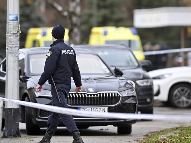 V škole v chorvátskom Záhrebe zabil útočník nožom sedemročné dieťa. Ďalších ľudí zranil
