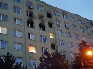 Hasiči Nitrianske Pravno, požiar
