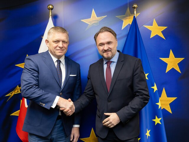 Únia sa o dodávky plynu nebojí. Obavy Slovenska si Brusel všíma, okomentoval Jörgensen stretnutie s Ficom