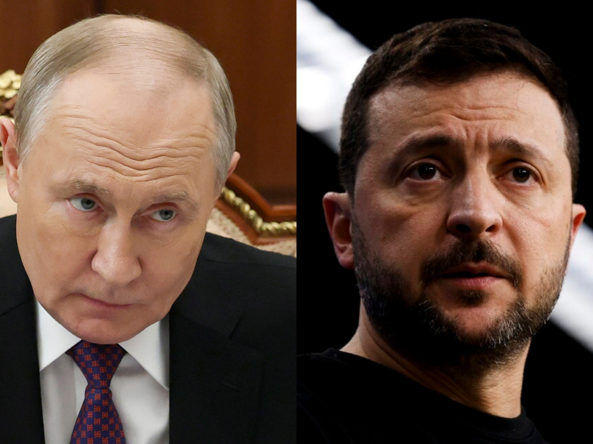 Vladimir Putin Volodymyr Zelenskyj