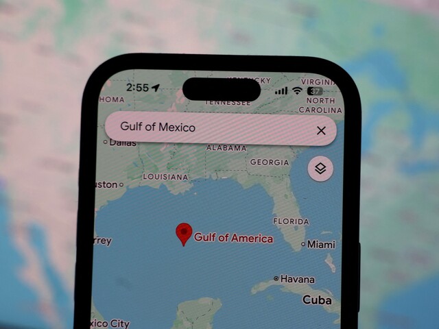 Mapy Google premenovali pre používateľov USA Mexický záliv na Americký záliv. Ostatné krajiny uvidia oba názvy