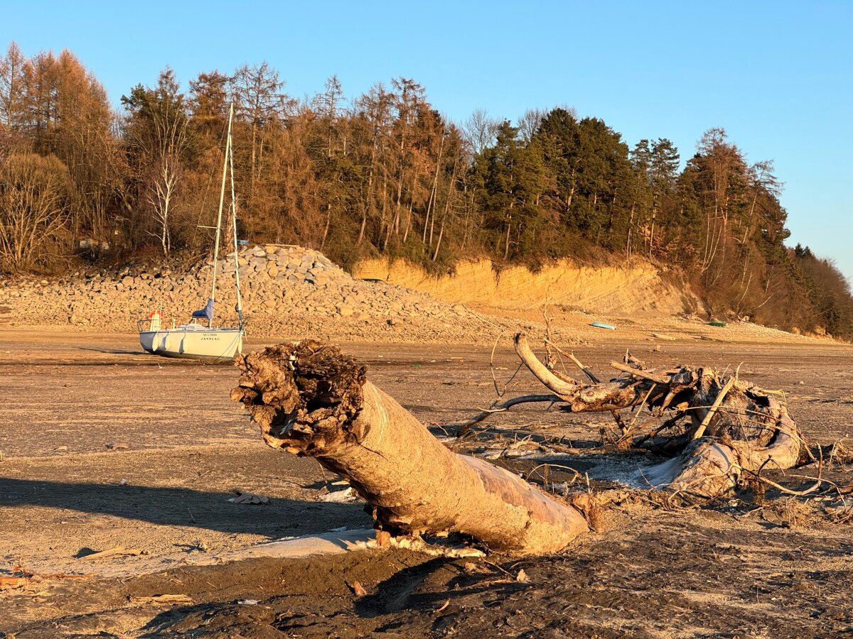 Liptovská Mara hladina pokles