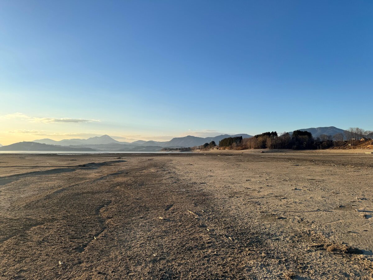 Liptovská Mara hladina pokles