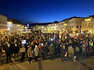 protest Banská Bystrica