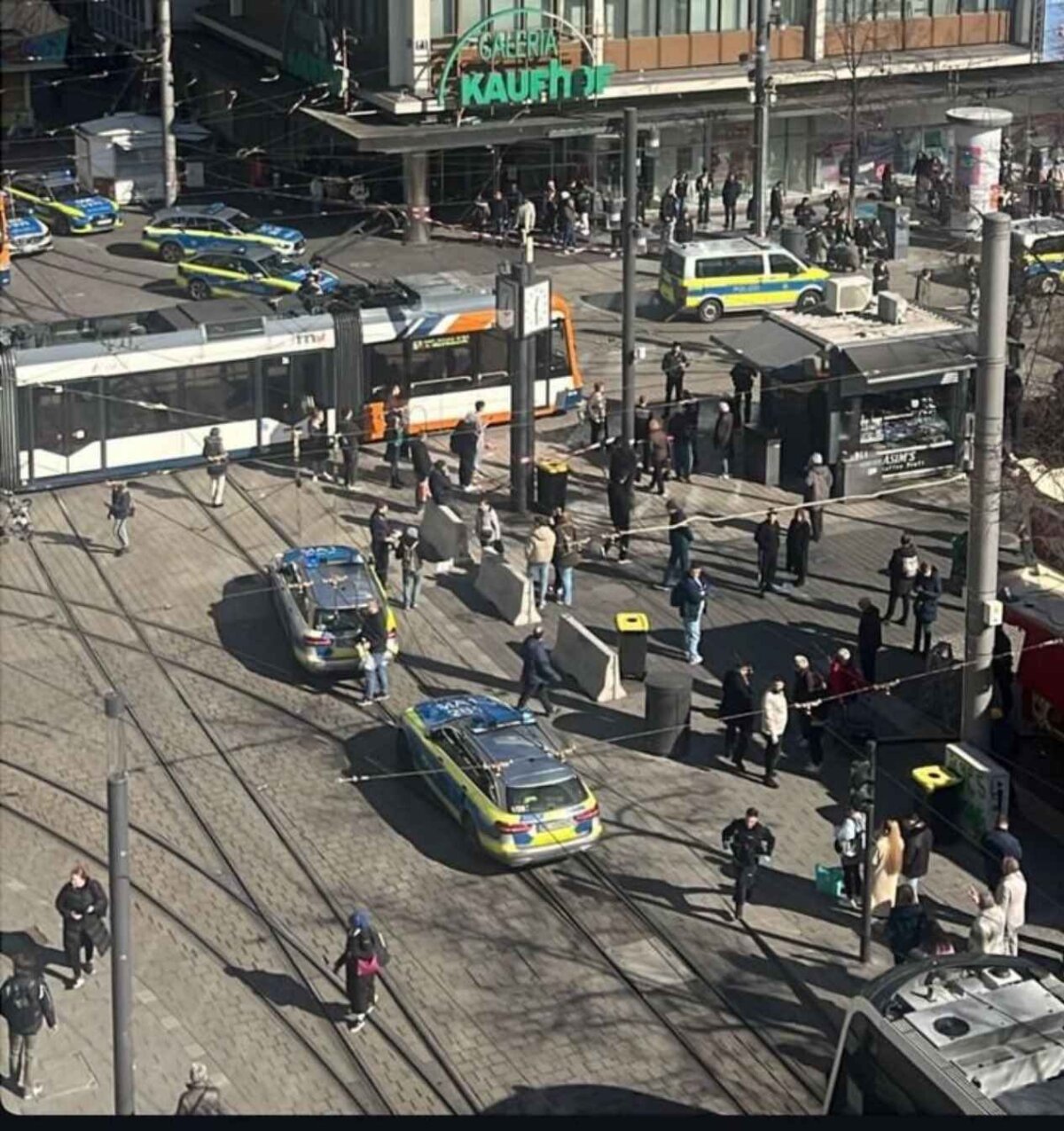 Nemecko Mannheim nehoda