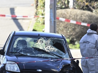 Nemecko Mannheim nehoda auto páska