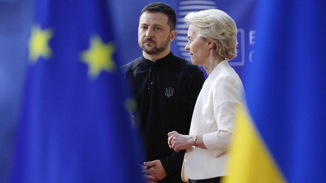 samit Brusel Zelenskyj von der Leyenová