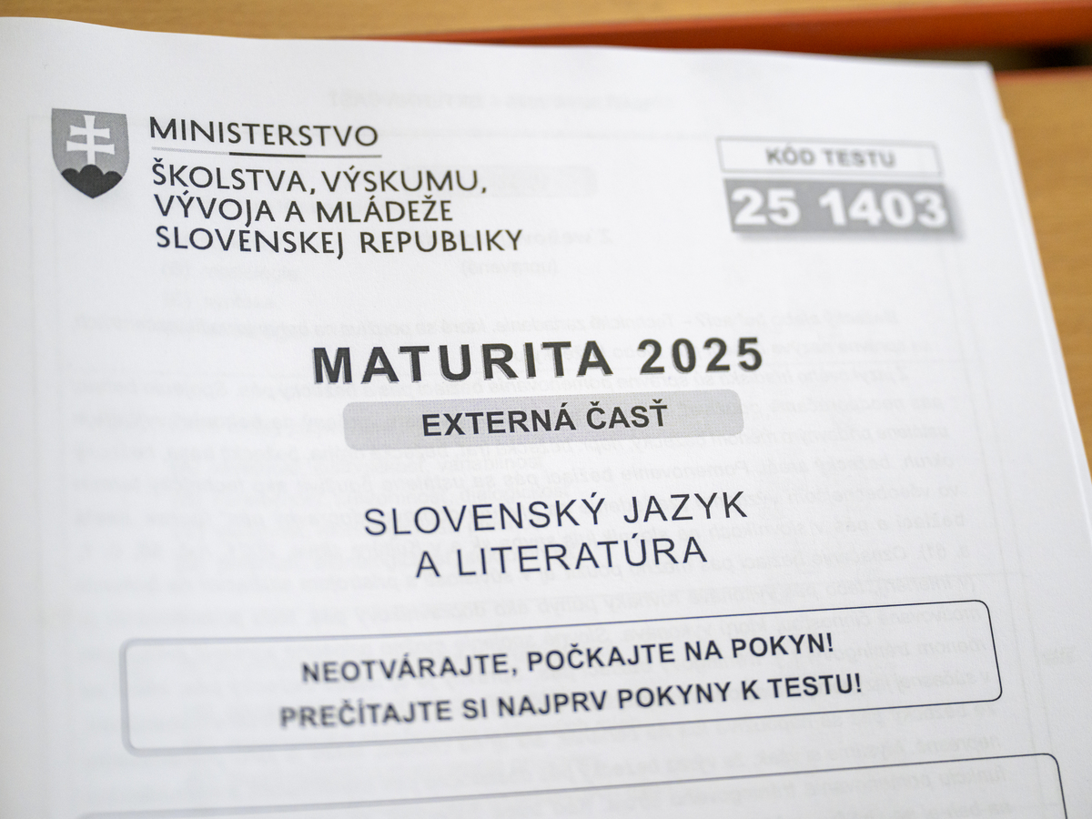 Maturita zo slovenčiny 2025 Prešov