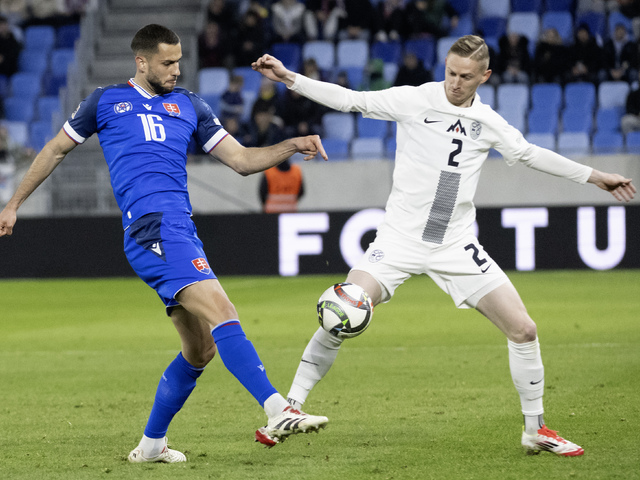 Naši futbalisti nevyužili prevahu, play off so Slovinskom bolo bezgólové. Rozhodujúca bude odveta