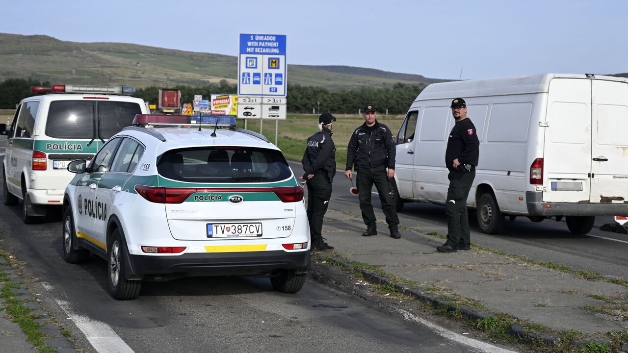 Polícia, hranica, hranice, kontroly