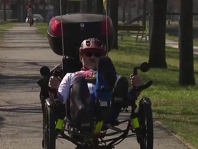 Káčer sa vrátil na bicykel. Operácia chrbtice ho na istý čas vyradila z bežného života