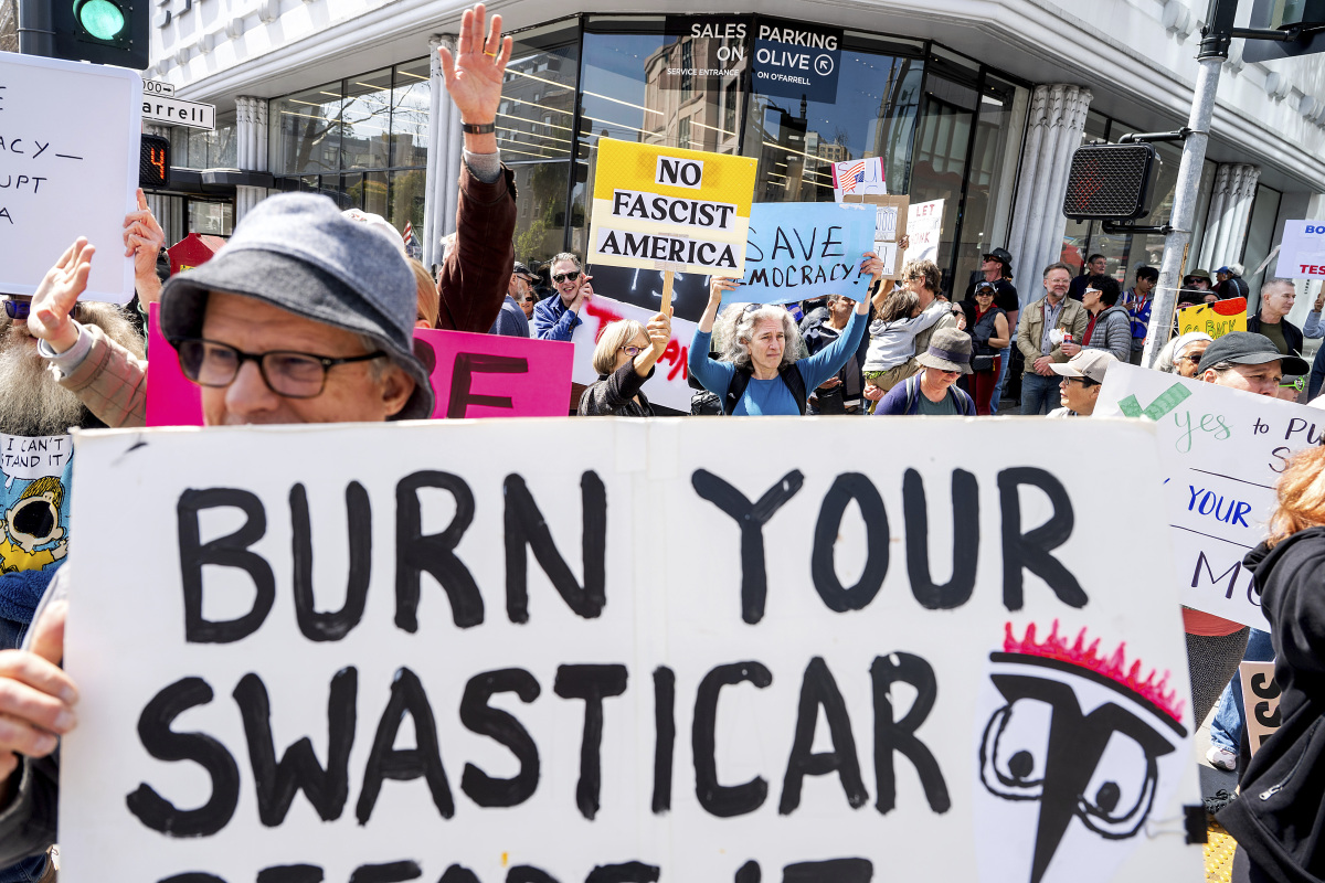 Tesla, Musk, protest